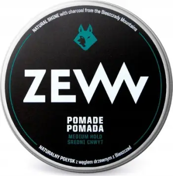 Pomadë flokësh Zew for Men Natural Shine, kapje mesatare, 50ml