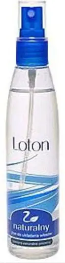 Locion për stilim flokësh Loton 2, me pompë, 125ml, transparent