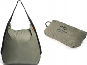 Çantë tote Peak Design Packable, palosëse, 80 g, ngjyrë jeshile Sage