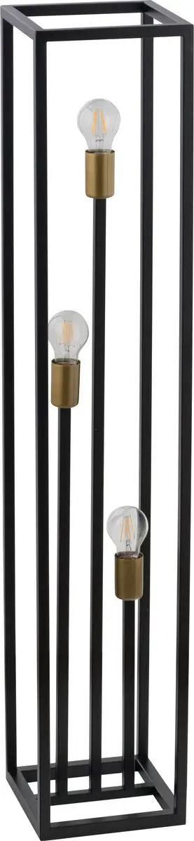 Lampë dyshemeje Sigma Vigo 50249, 3xE27 60W, metal, e zezë