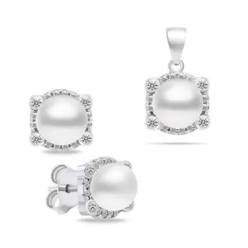 Set Varëse + vathë Brilio Silver SET237W