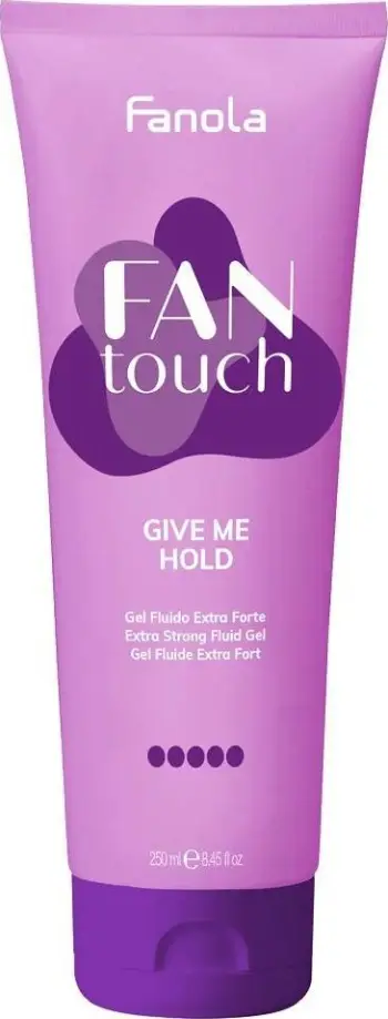 Xhel flokësh Fanola Fantouch Give Me Hold, mbajtje shumë e fortë, 250ml