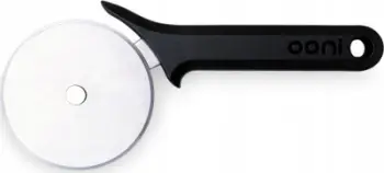 Prerëse picash Ooni Pizza Cutter Wheel, teh rrotullues, çelik inox, i zi