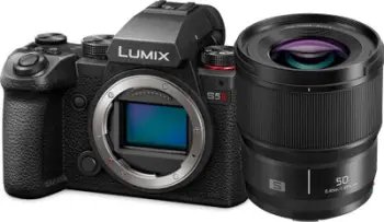 Aparat fotografik Panasonic Lumix DC-S5 II, Full Frame 24.2MP, video 6K, i zi