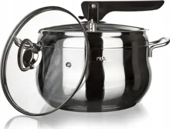 Tenkxhere me presion Banquet Allegro VTP 231105ALS, 5L, çelik inox, me kapak shtesë xhami