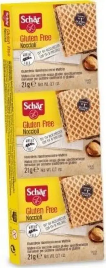 Napolitane pa gluten Schar Noccioli, me lajthi, 63g