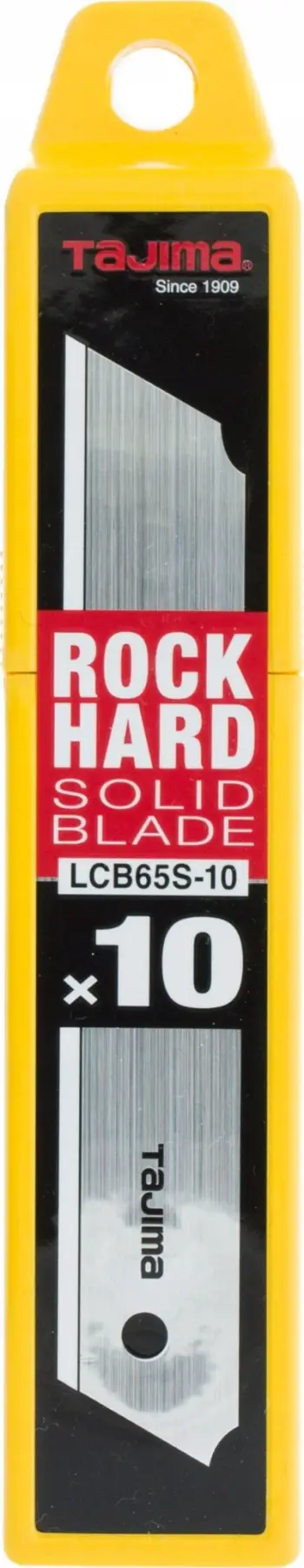 Tehe zëvendësuese Tajima Solid Rock Hard LCB65S-10, 25mm, set 10 copë, e verdhë