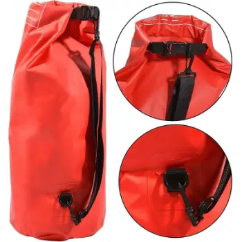 Çantë uji RedCliffs, 30L, e papërshkueshme nga uji, e kuqe