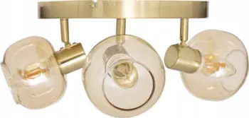 Lampë tavanore Atmosphera PILLA, 3 drita, E14, ari