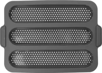 Formë pjekjeje për baguette Brunbeste BB-3180, silikon, 34x24 cm, gri