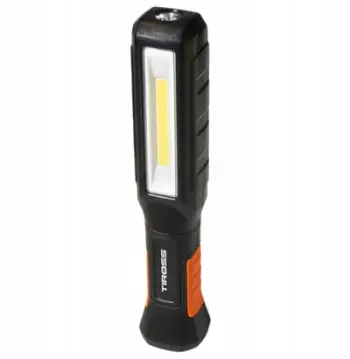 Dritë pune Tiross TS2272, LED COB CREE, rikarikueshme USB C, e zezë