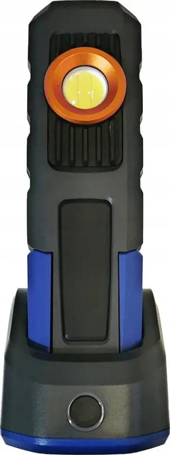 Llambë pune Viking Explorer B6692, 600 lm, me bateri të rikarikueshme, blu e zezë