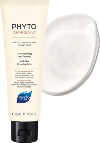Balzam flokësh Phyto Defrisant Anti Frizz Blow Dry, anti-elektricitet, mbrojtje nga nxehtësia, 125ml