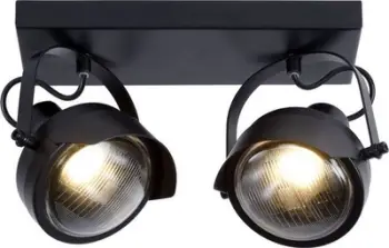 Spot tavanor Lucide Cicleta Industrial Twin, 2xGU10, i zi