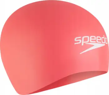 Kapelë noti Speedo Fastskin Hiro Adult, garuese, e kuqe e bardhë