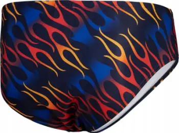 Rroba banje meshkujsh Speedo Club Training Brief, 8cm, Endurance+, blu portokalli