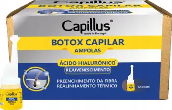 Ampula për flokë Capillus Botox Capilar, 12x10ml, acid hialuronik