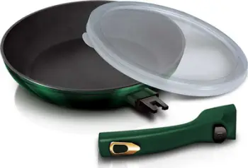 Tigan Berlinger Haus Emerald Titanium, 24cm, alumin i derdhur, jeshile metalike