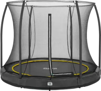 Trampolinë kopshti Salta Comfort Edition Ground, 10 FT 305 cm, rrjetë e brendshme, e zezë