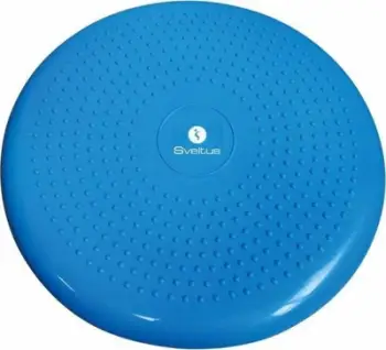 Disk balancues Sveltus Pimple Base Balance Station, 33 cm, PVC, portokalli