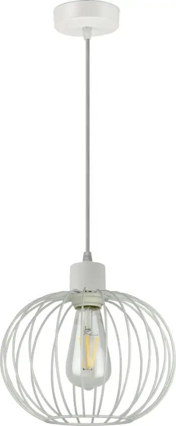 Lampë varëse Orno SOLA, 1x60W, E27, e bardhë