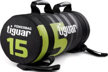 Çantë trajnimi Tiguar Powerbag V3 TI-PB015V3, 15 kg, e zezë jeshile
