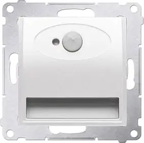 Ndriçues shkalle Kontakt-Simon Simon 54, LED, me sensor lëvizjeje, i bardhë