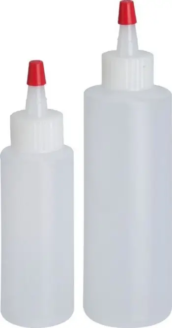 Set shishe dekorimi për torta, 2 copë, me kapak, transparente