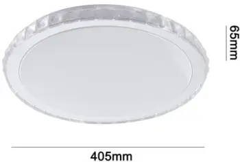 Llambë tavani Domoletti Kutek 19082M, 20W, LED, D40.5 cm