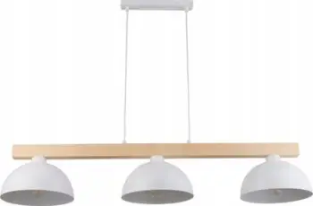 Llambë varëse TK Lighting Oslo 4712, 3xE27, 118cm, e bardhë