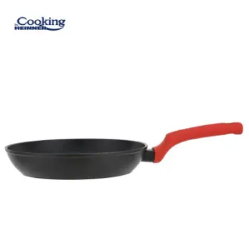 Tigan alumini Heinner Redmoon, 28 cm, sipërfaqe jo ngjitëse, i kuq