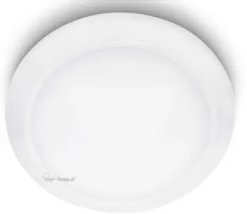 Llambë tavanore Philips Cinnabar 33361/31/16, LED 6W, e bardhë