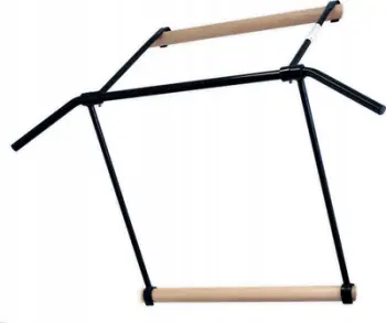 Shufër tërheqjeje Master Pull-Up Bar, për mur gjimnastikor, çelik inox, e zezë