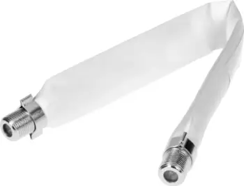 Adapter antene Virone ZA-10, kabëll i sheshtë për dritare, lidhje F-F, i bardhë
