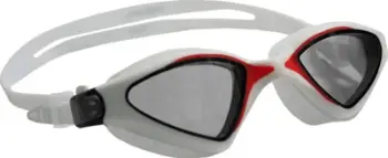 Syze noti Crowell Sr GS20 Flo, Anti-Fog, lente polikarbonat, të bardha me të kuqe