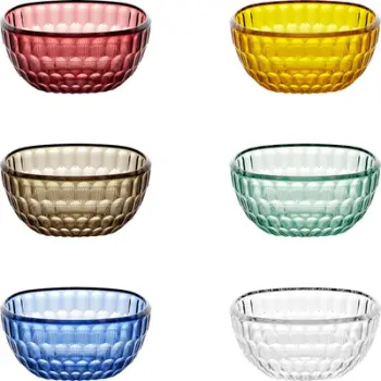 Set tasash Guzzini Vanity, 6 copa, 4.7", shumëngjyrëshe