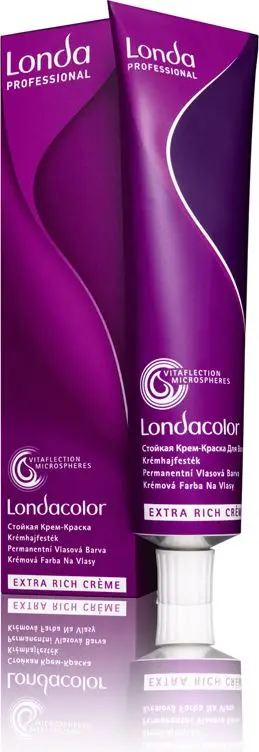 Bojë flokësh Londa Professional Londacolor 7/0, krem permanente 60 ml, biond mesatar natyral
