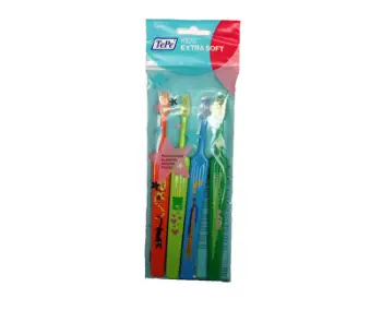 Brushë për dhëmbë TePe Kids ZOO 4 copë