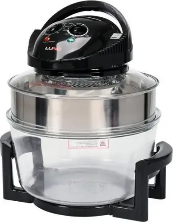 Aparat për pjekje Lund, 1400 W, 12 L, i zi