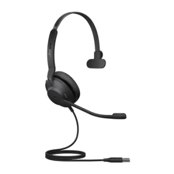 Kufje mono Jabra Evolve2 30, USB A, MS Teams, e zezë