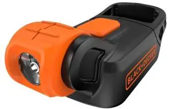 Elektrik dore Black+Decker 18V Li-Ion Compact, pa bateri, i zi portokalli
