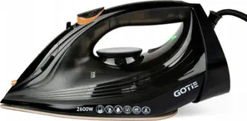 Hekur me avull GOTIE GZE-2600, 2600W, shollë qeramike, gri
