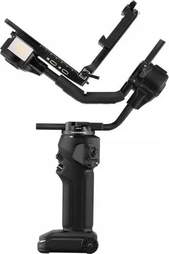 Stabilizues kamerash Zhiyun Crane 4, 3 aksesh, për DSLR dhe kamera kino, i zi