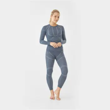 Set termoaktiv Viking Prima Pro Merino W 500/22/5757/08, për femra, gri