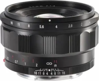 Objektiv Voigtlander Nokton Classic 35mm f/1.4 për Sony E, manual, i zi