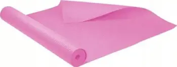 Tapet yoga One Fitness YM01, PVC, 3 mm, rozë