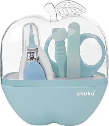 Set kujdesi për thonj Akuku Nail Care 0m+, për foshnje, shumëpjesësh, shumëngjyrësh