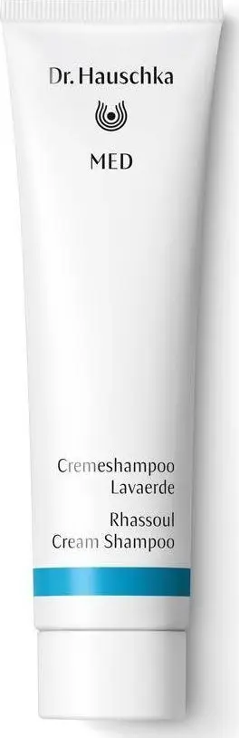 Shampo krem Dr. Hauschka Med Rhassoul, për lëkurë të ndjeshme, 150ml, e bardhë