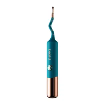 Pastruese veshësh me kamerë Bebird Earsight Ultra, Wi Fi, set me aksesorë, ngjyrë turkeze