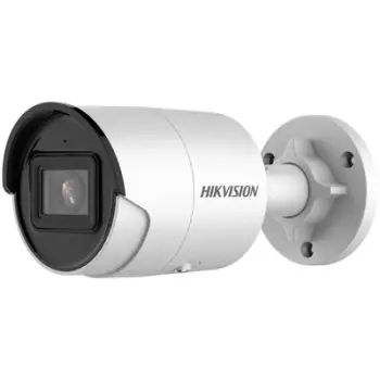 Set mbikëqyrjeje Hikvision AcuSense, 2 kamera IP 4MP, NVR 4 kanale, i bardhë